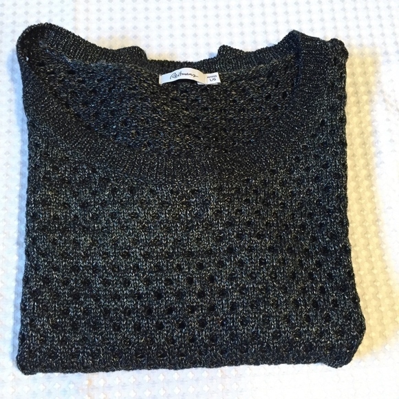 Reitmans Open Weave Sweater Petite Large - Picture 4 of 7